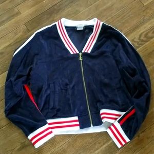 Women's terry cloth Champion jacket